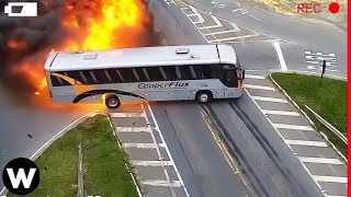 885 Most Unbelievable Road Moments Filmed Seconds Before Disaster Went Horribly Wrong !!