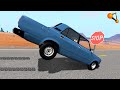 ЗНАК СМЕРТИ! ОШИБКА ПЬЯНЫХ ДОРОЖНЫХ РАБОЧИХ | BeamNG.drive