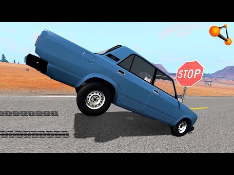 Видео: ЗНАК СМЕРТИ! ОШИБКА ПЬЯНЫХ ДОРОЖНЫХ РАБОЧИХ | BeamNG.drive