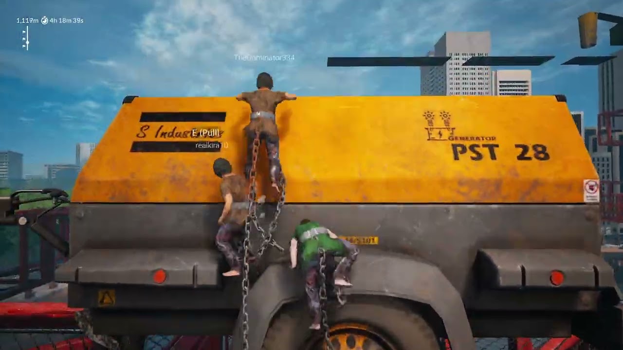 Chained Together Up to 2nd Checkpoint