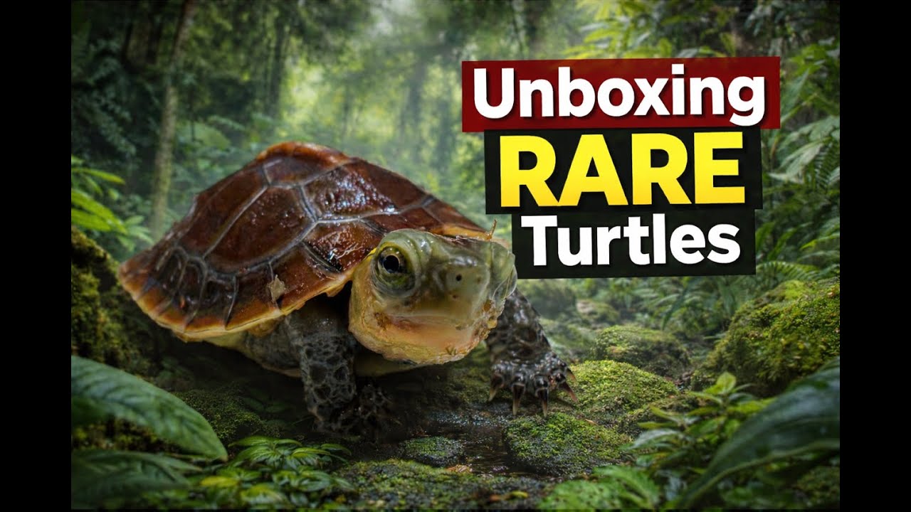 Unboxing New RARE Turtles