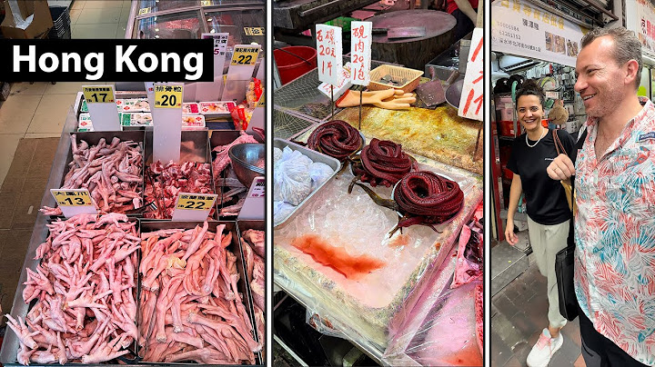 Hong Kong Gezimiz, Canavar Binalar, Victoria Tepesi, Çarşı, Et ve Balık Pazarları
