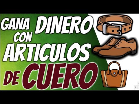 22 ARTICULOS DE CUERO QUE MAS GANANCIA DEJAN, COMIENZA TU NEGOCIO