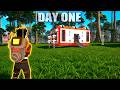 Day 1 Survival on a Hostile Planet! Craft Build Survive...