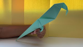 Como Fazer Um Papagaio De Papel - Origami Papagaio