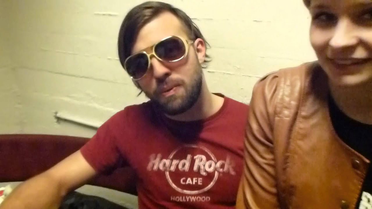 The REAL Del Cheetah backstage with Raygun Rebels