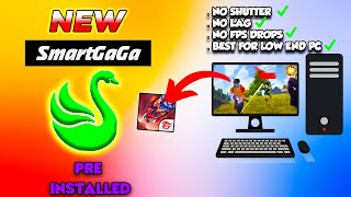 (New) SmartGaGa Lite Free Fire OB34 Pre-Install || Best Emulator For Low End PC 2GB Ram