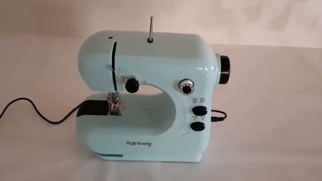 Электрическая портативная швейная машинка для шитья Rainberg RB-110
