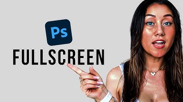 How to fullscreen photoshop