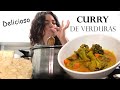 Cómo hacer un CURRY VEGANO con LECHE DE COCO I Receta fácil y rápida