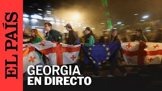 DIRECTO | Protestas en Georgia por la ley de agentes extranjeros