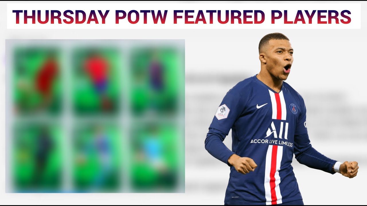 THURSDAY POTW WORLDWIDE | FEATURED PLAYERS | MAX LEVEL RATING | PES 2021 MOBILE