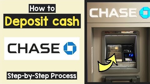 Chase Deposit Cash | Add money to your Chase Checking account | Deposit cash by Chase ATM