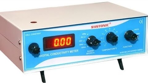 SYSTONIC || Demo Of Digital Conductivity Meter || Model No. S-941 || #demo #Conductivity #analytical