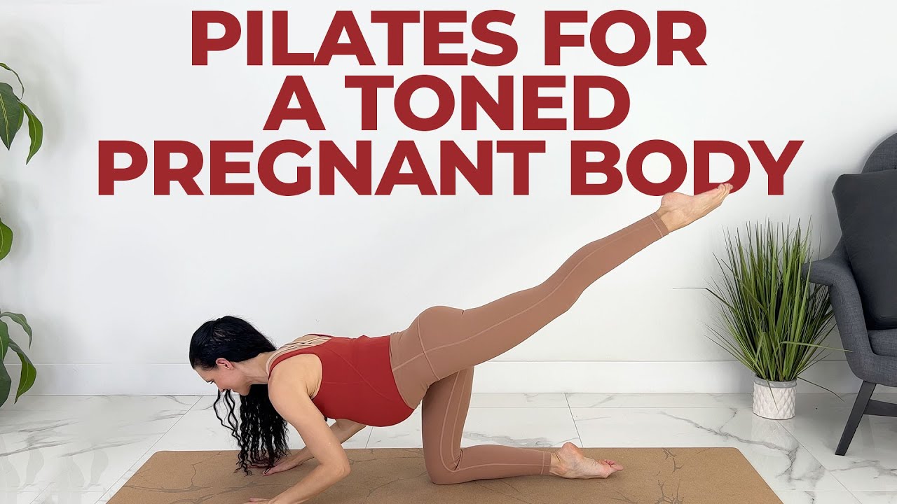 Pregnancy Pilates For A Sculpted Body (15-Min Prenatal Pilates Workout ...