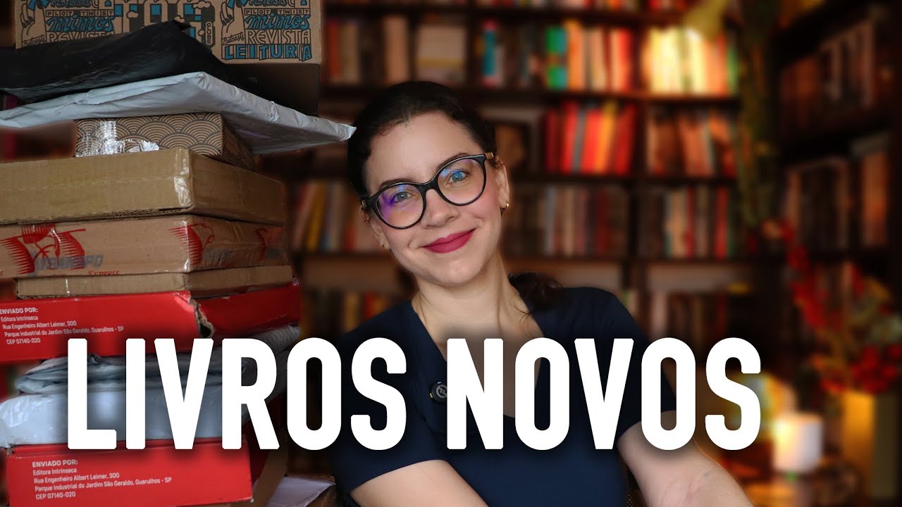 UNBOXING COM OS LIVROS NOVOS DE AGOSTO [2025]