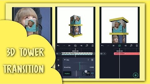 3D Tower Transition | Alight Motion Tutorial