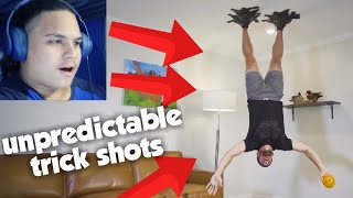 Reaction - Dude Prefect (Unpredictable Trickshots)