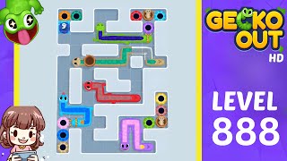 Gecko Out Level 888 Solution Walkthrough