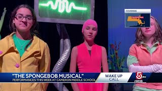 Wake Up Call from 'The Spongebob Musical' at Framingham school