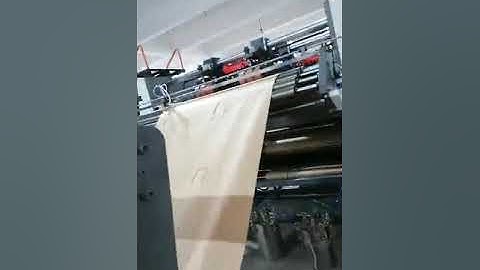 ZD550Q Automatic Paper Bag Making Machine With Rope Handle
