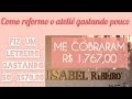 COMO MONTAR SEU ATELIÊ GASTANDO POUCO- Por Isabel Ribeiro