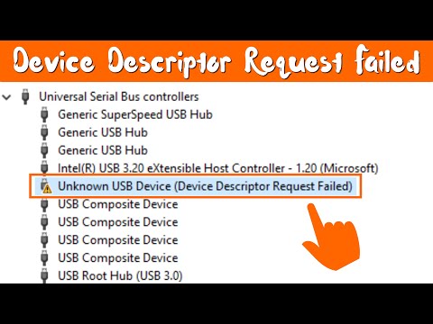 Fix Unknown USB Device Device Descriptor Request Failed Windows 10/11 @Teconz
