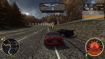 NFS Most Wanted REDUX V3 - Mazda Miata MX-5 VS 15 Opponents + Max Level Cops