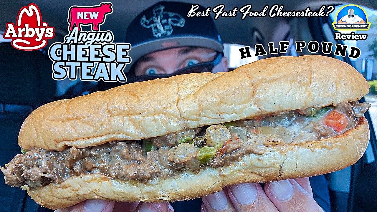 Arby's® Angus Cheesesteak Review!🧀🥩🥖 | Is This The BEST Fast Food Cheesesteak? | theendorsement