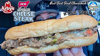 Arby's® Angus Cheesesteak Review!🧀🥩🥖 | Is This The BEST Fast Food Cheesesteak? | theendorsement
