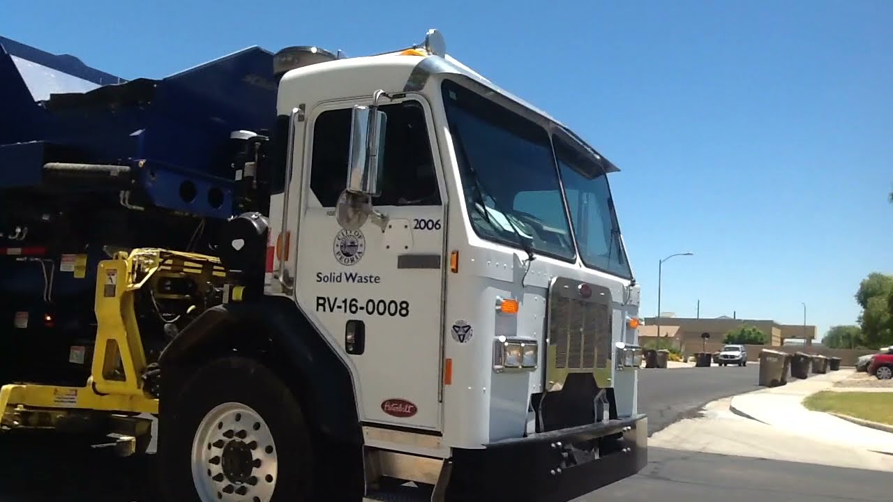 10 Subscriber special!! City of peoria garbage trucks YouTube