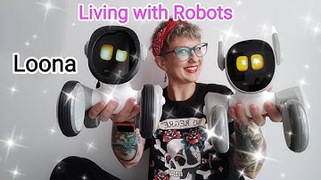 My AI petbot Loona by KeYi Tech #loona #petbot #unboxing #review #cute #robots #dog #funny #family