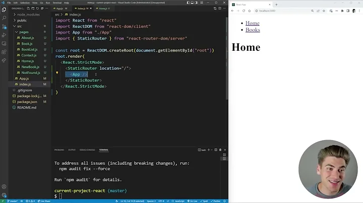 9  Learn React Router v6 In 45 Minutes   Web Dev Simplified 1080p60, h264, youtube