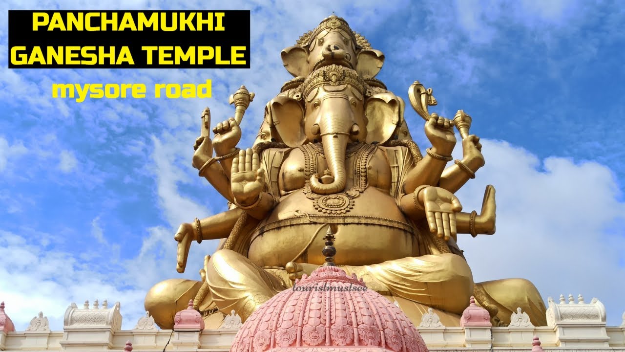 PANCHAMUKHI GANESHA TEMPLE MYSORE ROAD || panchamukhi ganesha temple  bengaluru karnataka - YouTube