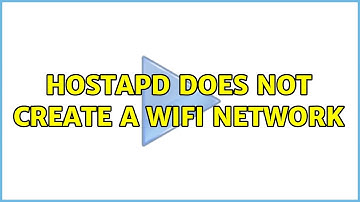 Ubuntu: hostapd does not create a wifi network
