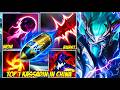 WILD RIFT CHINA TOP 1 KASSADIN - ENEMY TEAM DISAPPEARS IN ONE COMBO