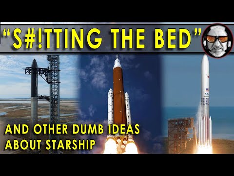 NASA officials afraid of SpaceX Starship!! And other silly ideas.  PLUS Roscosmos / Ukraine Update!!