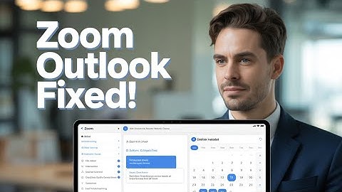 How to Fix Zoom Outlook Redirect Issues | Zoom Schedule Meeting