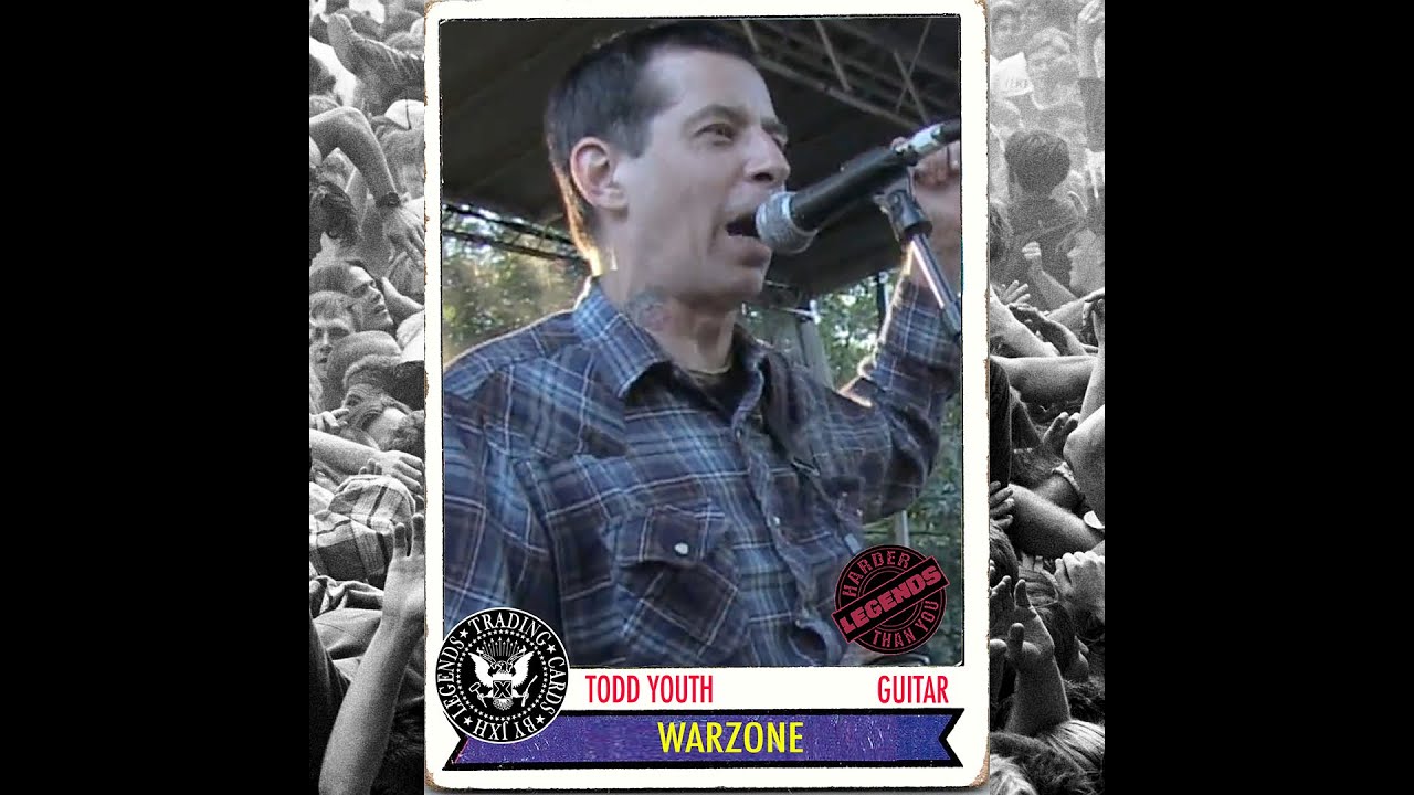 Todd Youth - Murphy's Law - Hard Core Legends Trading Card #19  (with audio)