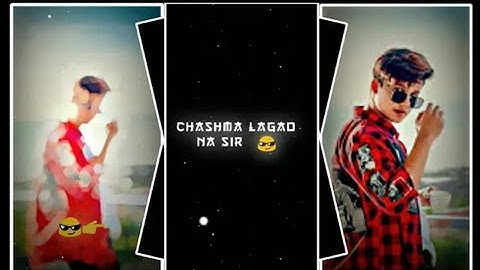 CHASHMA LAGAO NA SIR😎NEW_XML_FILE 💯NEW TRENDING BOY