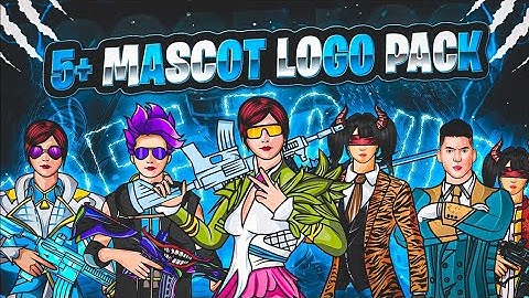 Free To Use Premium Pubg / Bgmi Mascot Logo Pack || 5+ Premium Pubg Mascot Logo Pack || Mascots Pack