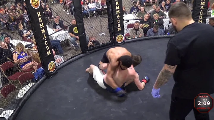 HRMMA 111 Fight 2 Jacob Bradford vs Austin Menges ...
