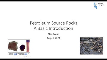 Petroleum Source Rocks A Basic Introduction