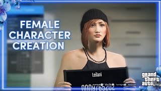 GTA V | ASIAN FEMALE CHARACTER CREATION | LEILANI 🦋