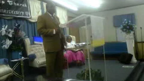 Apostle Roosevelt Rivers at Greater Harvest Outrea...