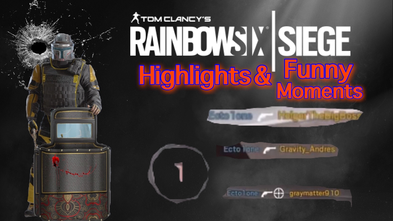 1% health Clutch - Rainbow Six Siege Highlights and Funny Moments ...