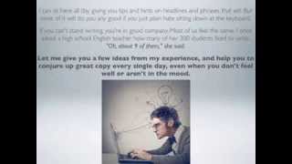 How To Write A Great Sales Letter Even When You Hate To Write