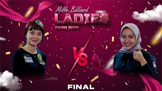 SILVIANA LU - MANTRA VS AMEL - TIGER [ MILLE BILLIARDS LADIES OPEN 2023] // FINAL MATCH