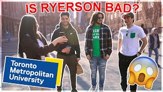 Interviewing Toronto Metropolitan University Students (formerly known as Ryerson University)