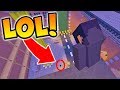 DROPPING POISON POTIONS ON PLAYERS IN MINECRAFT HIDE AND SEEK!